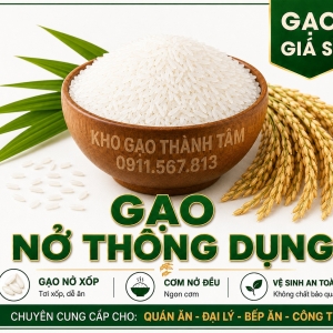 Gạo nở thông dụng 